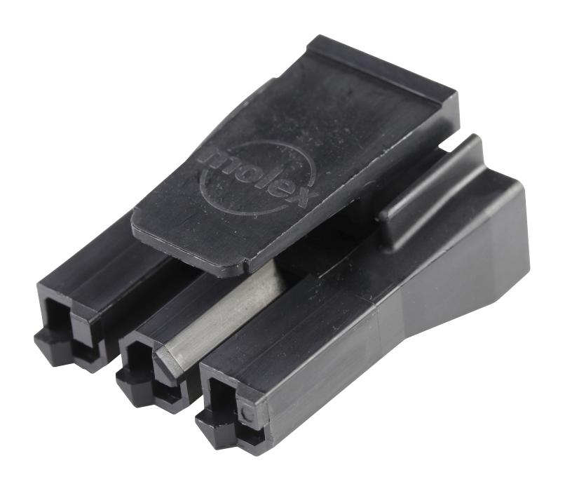 Molex 172672-3003 Connector Housing, Rcpt, 3Pos, 7.5mm