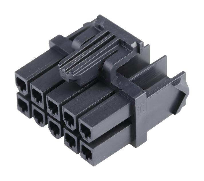 Molex 172708-0010 Connector Housing, Rcpt, 10Pos, 4.2mm