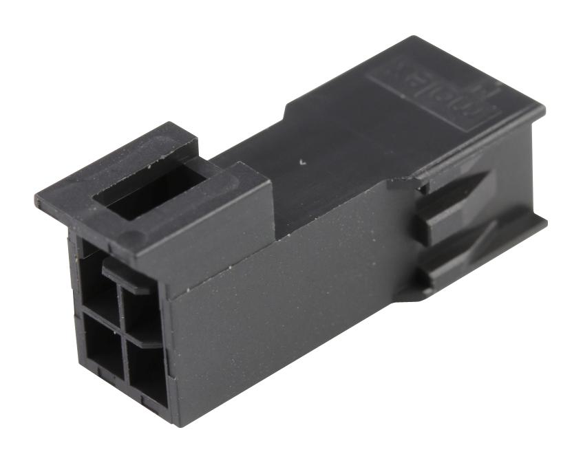 Molex 201444-1104 Connector Housing, Plug, 4Pos, 2.5mm