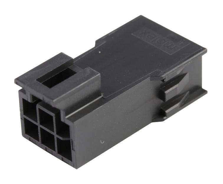 Molex 201444-1106 Connector Housing, Plug, 6Pos, 2.5mm