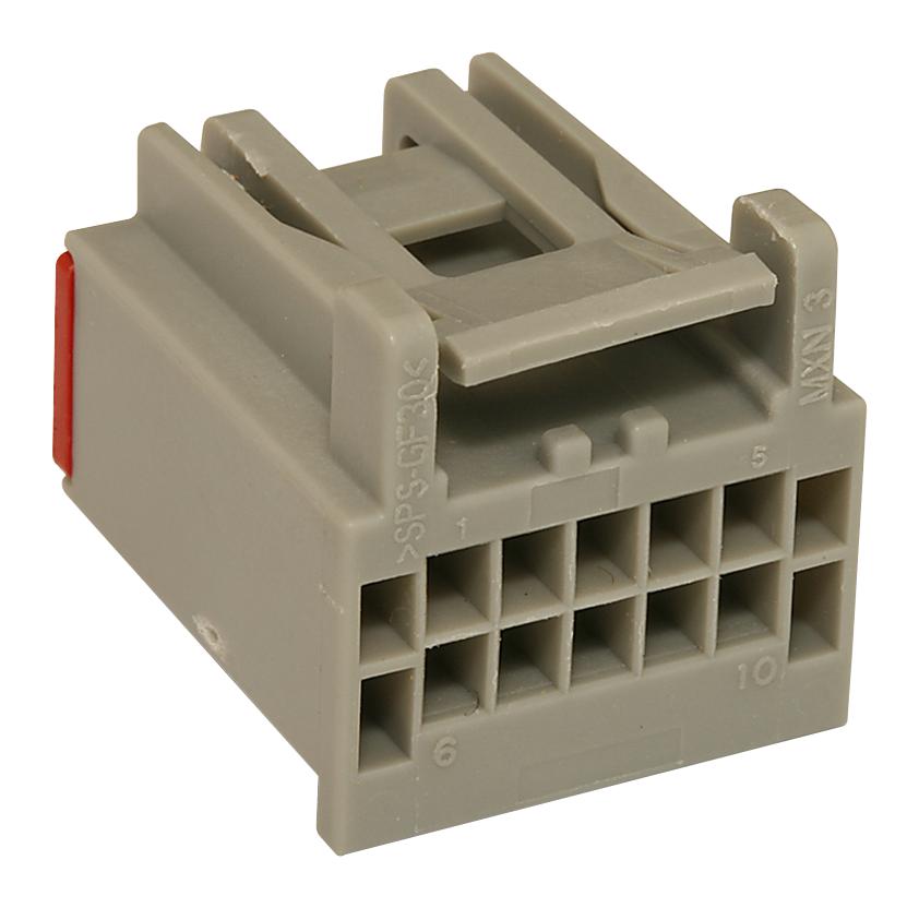 Molex 30700-1100 Connector Housing, Rcpt, 10Pos, 2.54mm