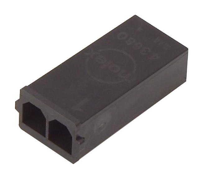 Molex 43680-2004 Connector Housing, Plug, 4Pos, 7.5mm