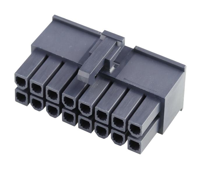 Molex 46992-1610 Connector Housing, Rcpt, 16Pos, 4.2mm