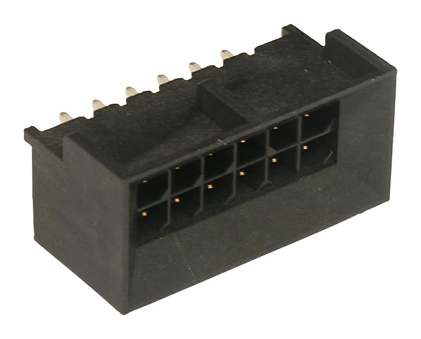 Molex 44432-1202 Connector, Header, 12Pos, 2Row, 3mm