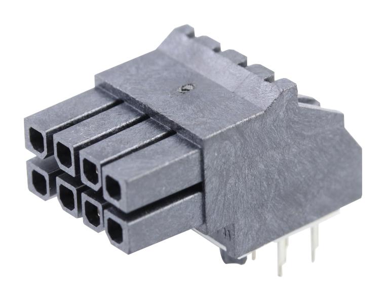 Molex 44764-0801 Connector, Rcpt, 8Pos, 2Row, 3mm