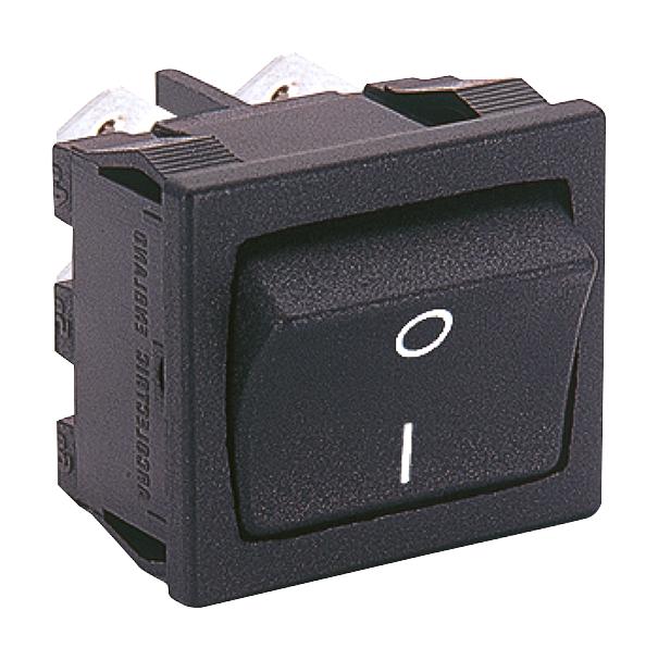 Bulgin H8650Vbaag Rocker Switch, Dpst-No, 10A/277Vac