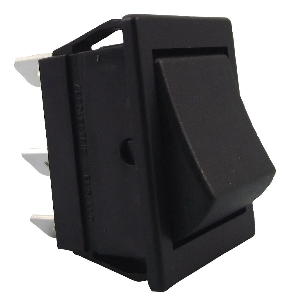 Bulgin C1560Alaab Rocker Switch, On-On, Dpdt, Non Illum