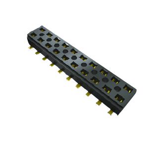 Samtec Clt-105-02-G-D-Be-K-Tr Connector, Rcpt, 10Pos, 2Row, 2mm