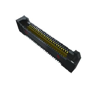 Samtec Qrf8-026-05.0-L-D-A Mezzanine Connector, Rcpt, 52Pos, 2Row, 0.8mm