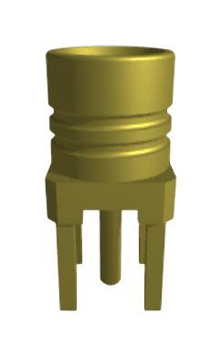 Samtec Mmcxv-J-P-Hf-St-Th1 Rf Connector, Mmcx, Jack, 50 Ohm, Pcb