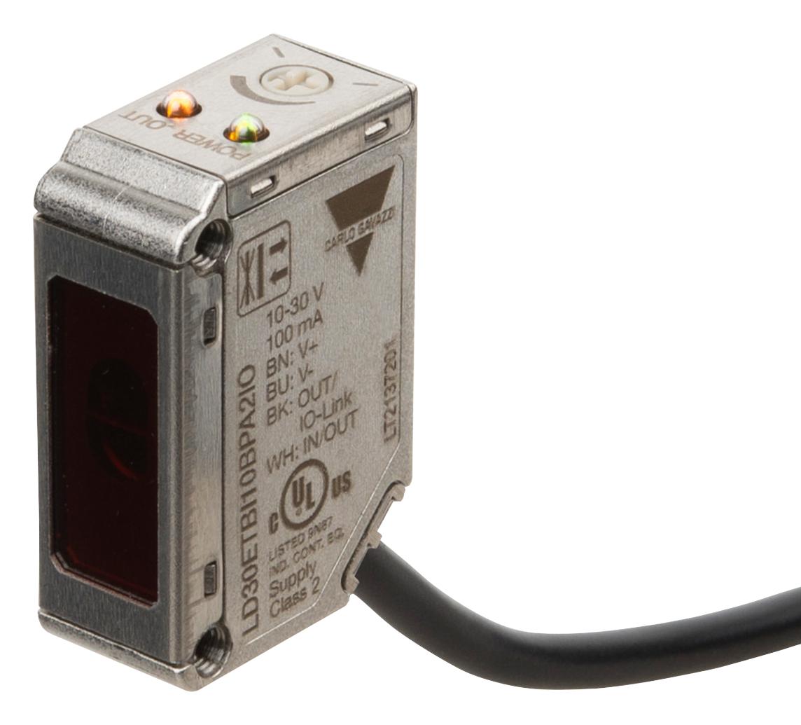 Carlo Gavazzi Ld30Etbi10Bpa2Io Photo Sensor, Push Pull/npn/pnp, 1M, Tof