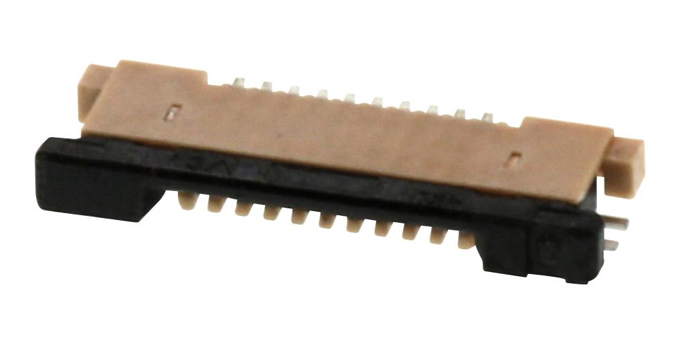 Molex 54548-1033 Connector, Fpc, R/a Rcpt, 10Pos, 1Row, 0.5mm