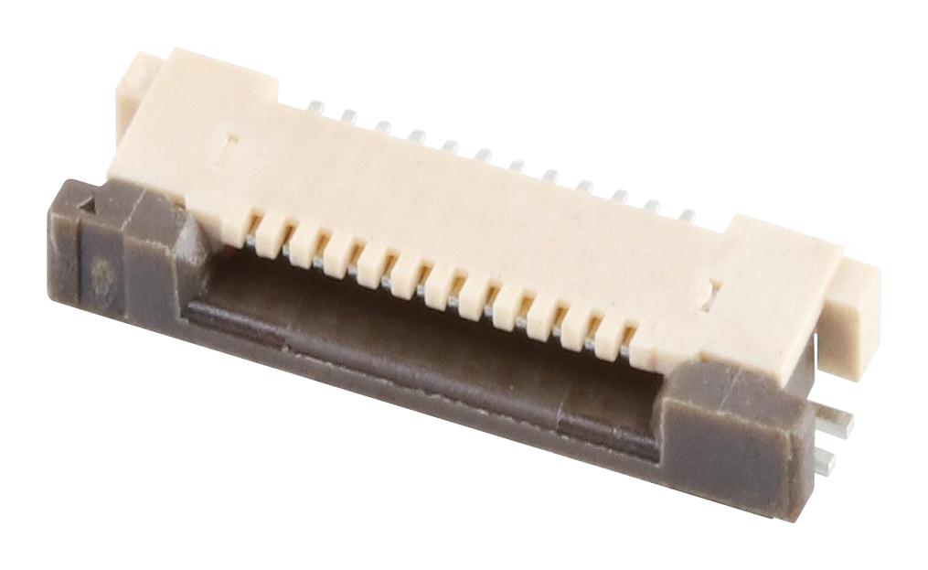 Molex 54550-1233 Connector, Fpc, R/a Rcpt, 12Pos, 1Row, 0.5mm