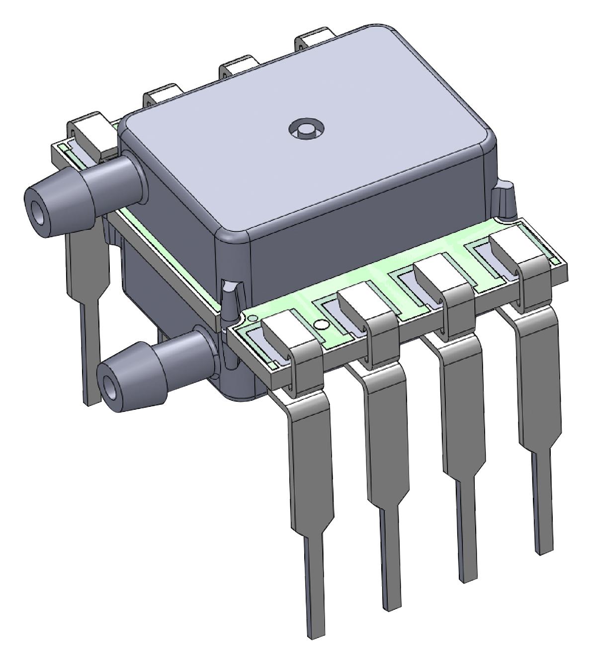 Amphenol All Sensors Elvh-005D-Hrrd-C-N2A5 Pressure Xdcr, 5Psi, Differential, I2C