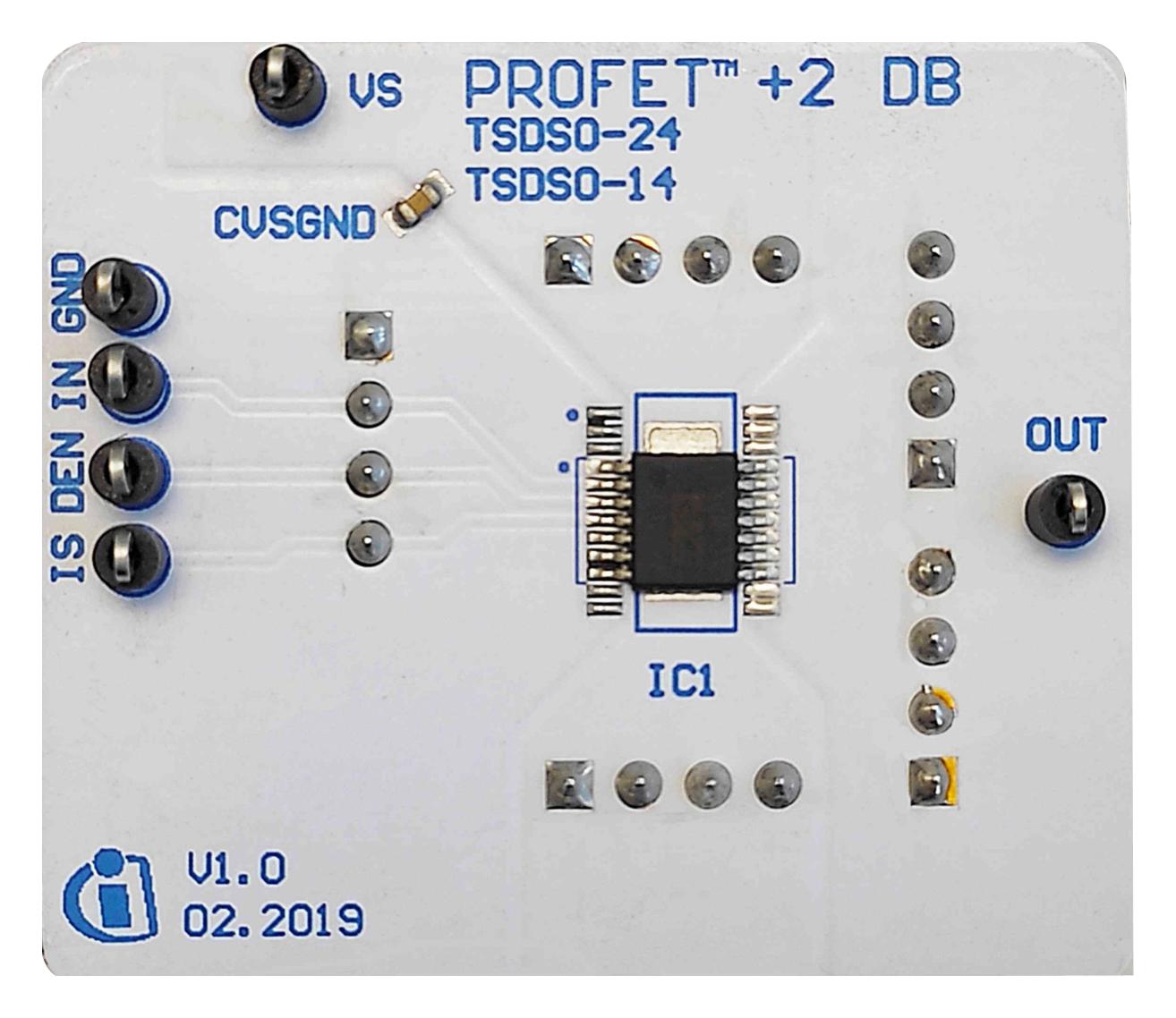 Infineon Prof2Bts70041Eppdbtobo1 Daughter Board, Profet2 12V Mother Board