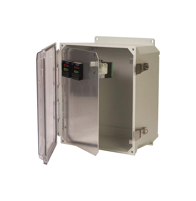 Omega Om-Hfpu120-116Din-1 Enclosure, Din Rail, Fibreglass