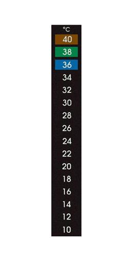 Omega Rlc-70-60/90-10 Label, Reversible Strip, 16Pt, 32Deg C