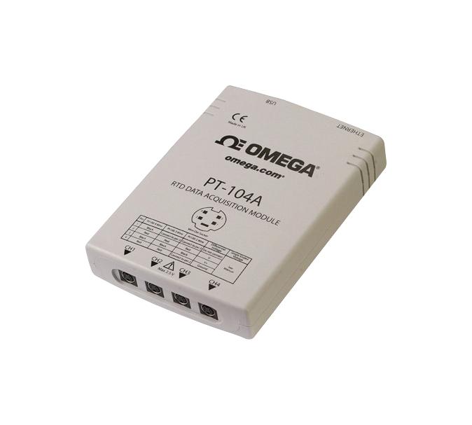 Omega Pt-104A Data Acquisition, 2Sps, 4Ch