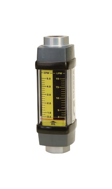 Omega Fl-6302Abr Flow Meter, Water, 0.2 To 2Gpm, 2%