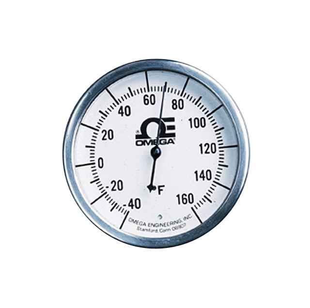 Omega H-0-150C-21/2-1/2 Thermometer, Lab And Test, 0-150 Deg C