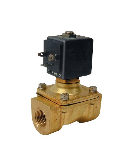 Omega Sv3502 Solenoid Valve, Brass, 3/8 Npt, 2Way, Nc