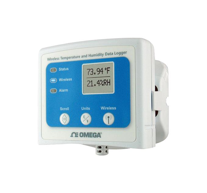 Omega Om-Cp-Rfrhtemp2000A Data Logger, Temperature & Humidity