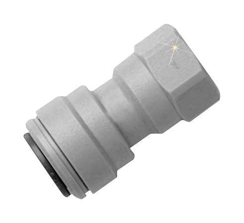 Omega Ft-450822-S Female Connector, 1/4 Fnpt X 1/4