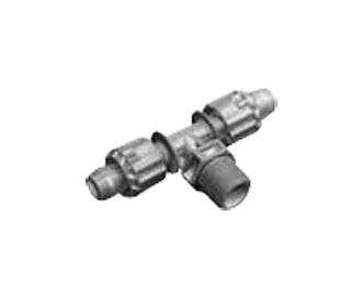 Omega Ft-Mt-4 Tube Fitting, 1/8 Barb X 10-32 Thread