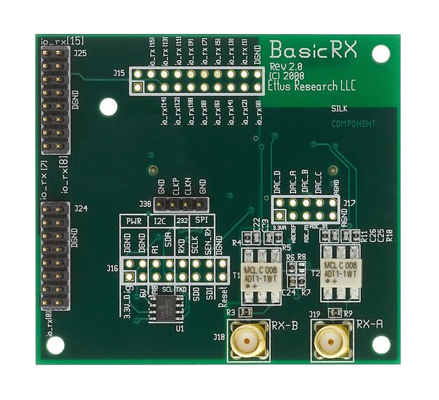 NI/emerson 782750-01 Basicrx Usrp Daughterboard, 1 To 250Mhz