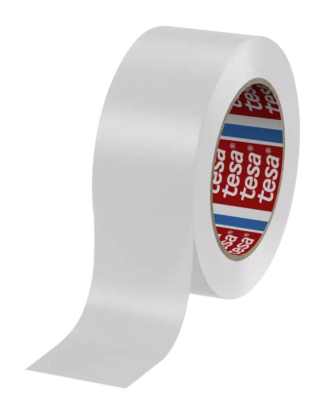 Tesa 04169-00056-93 Floor Marking Tape, 50mm X 33M, White