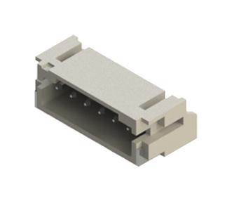 Edac 140-506-417-060 Connector, R/a Header, 6Pos, 1Row, 2mm, Smt