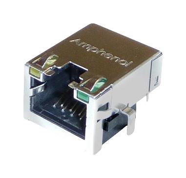 Amphenol Communications Solutions Rje7218864A1 Rj45 Connector, R/a Jack, 8P8C, 1Port, Th