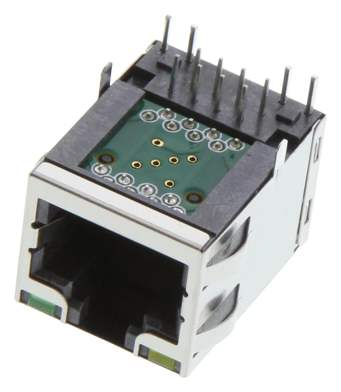 Amphenol Communications Solutions Rje1A1885411 Rj45 Connector, R/a Jack, 8P8C, 1Port, Th