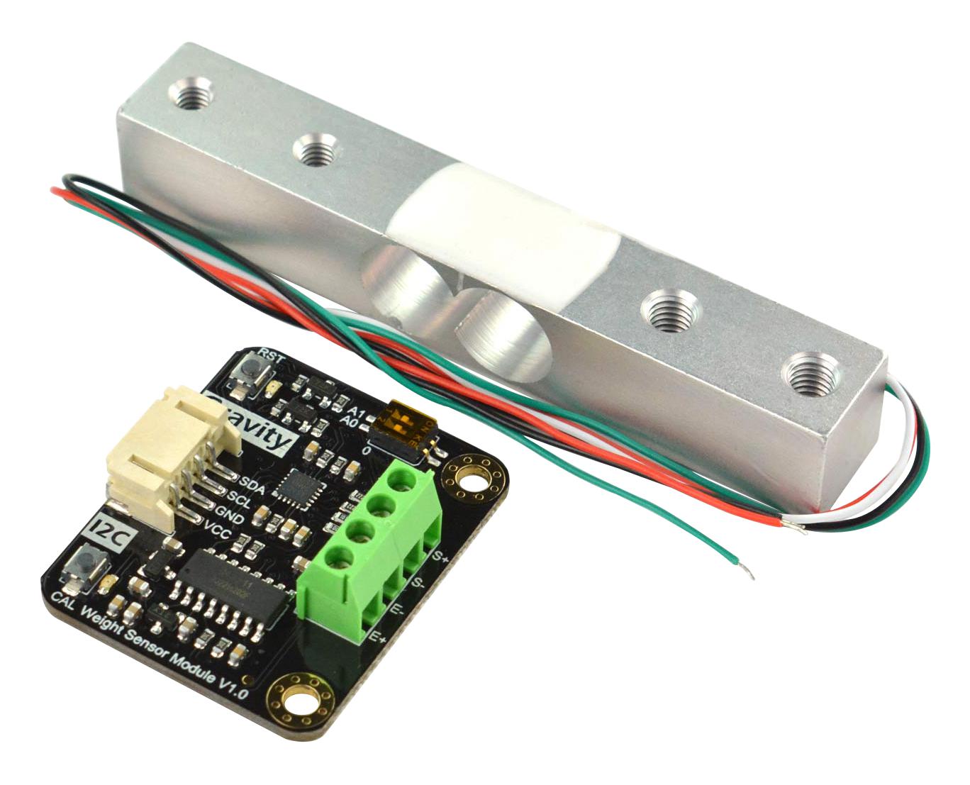 DFRobot Kit0176 I2C 1Kg Weight Sensor Kit, Arduino Board