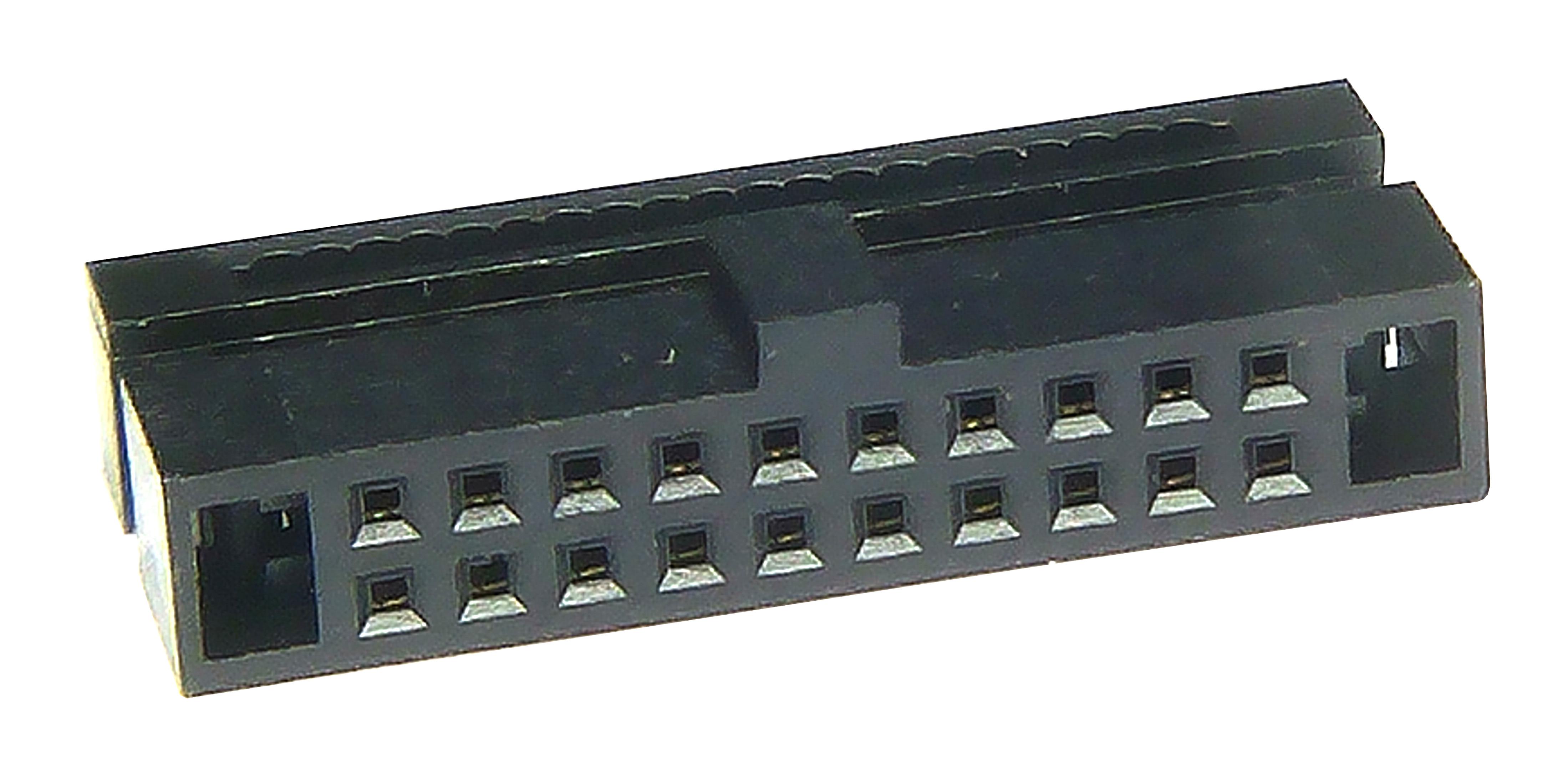 Multicomp Pro Mp008708 Idc Connector, Rcpt, 20Pos, 2Row, 1.27mm