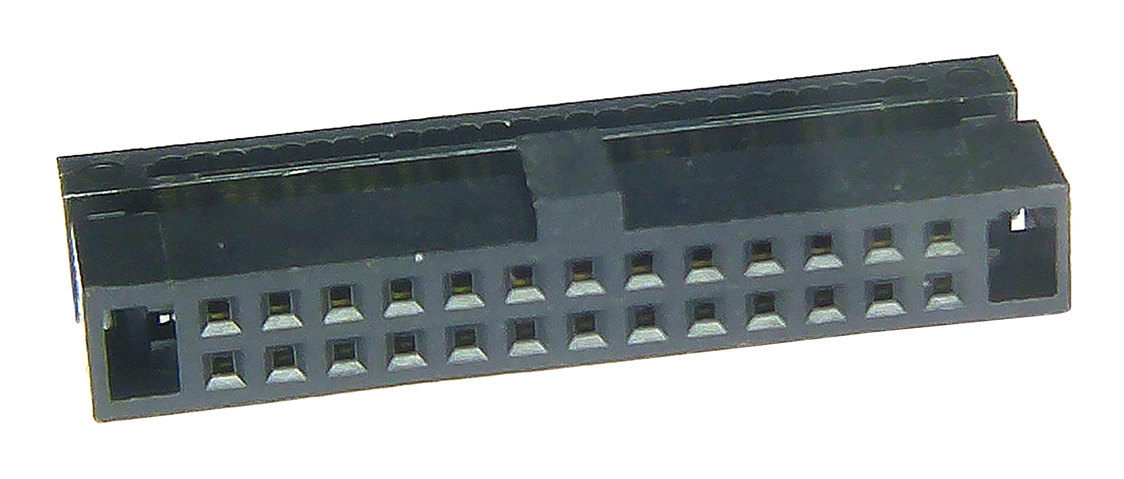 Multicomp Pro Mp008709 Idc Connector, Rcpt, 26Pos, 2Row, 1.27mm