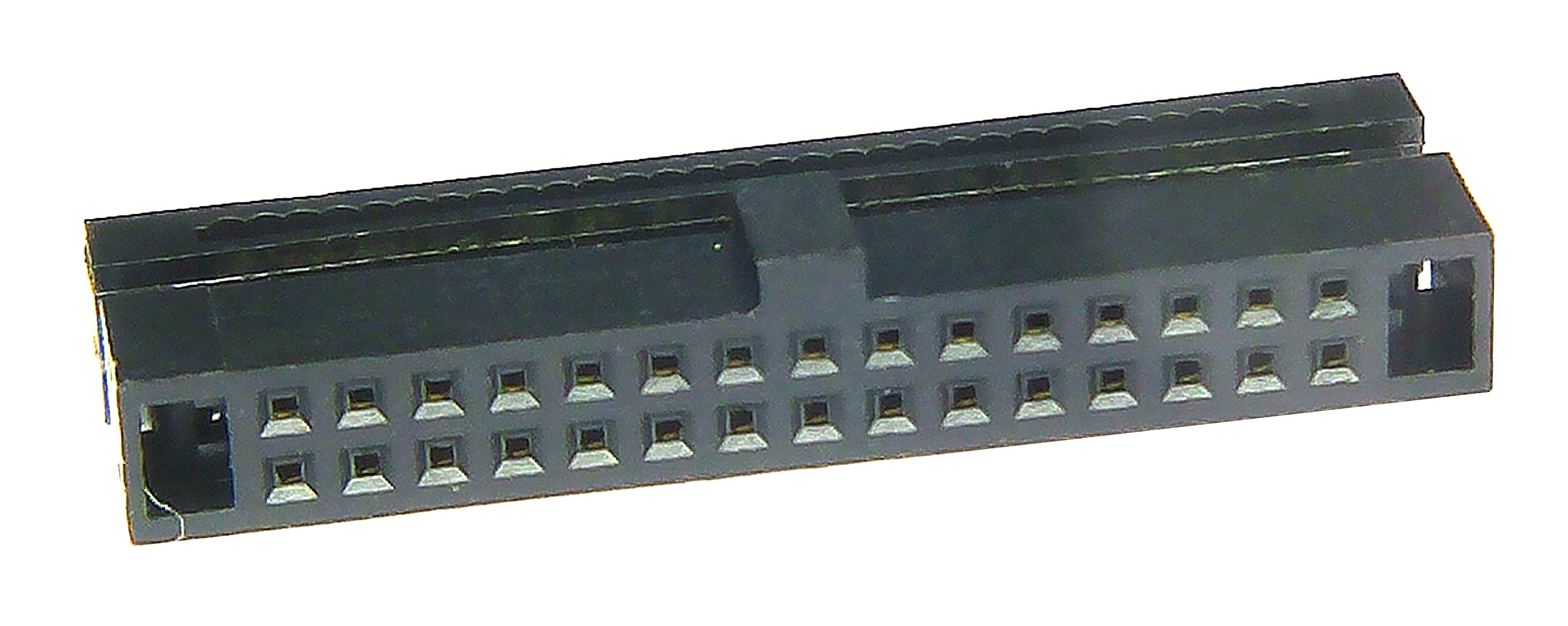 Multicomp Pro Mp008710 Idc Connector, Rcpt, 30Pos, 2Row, 1.27mm