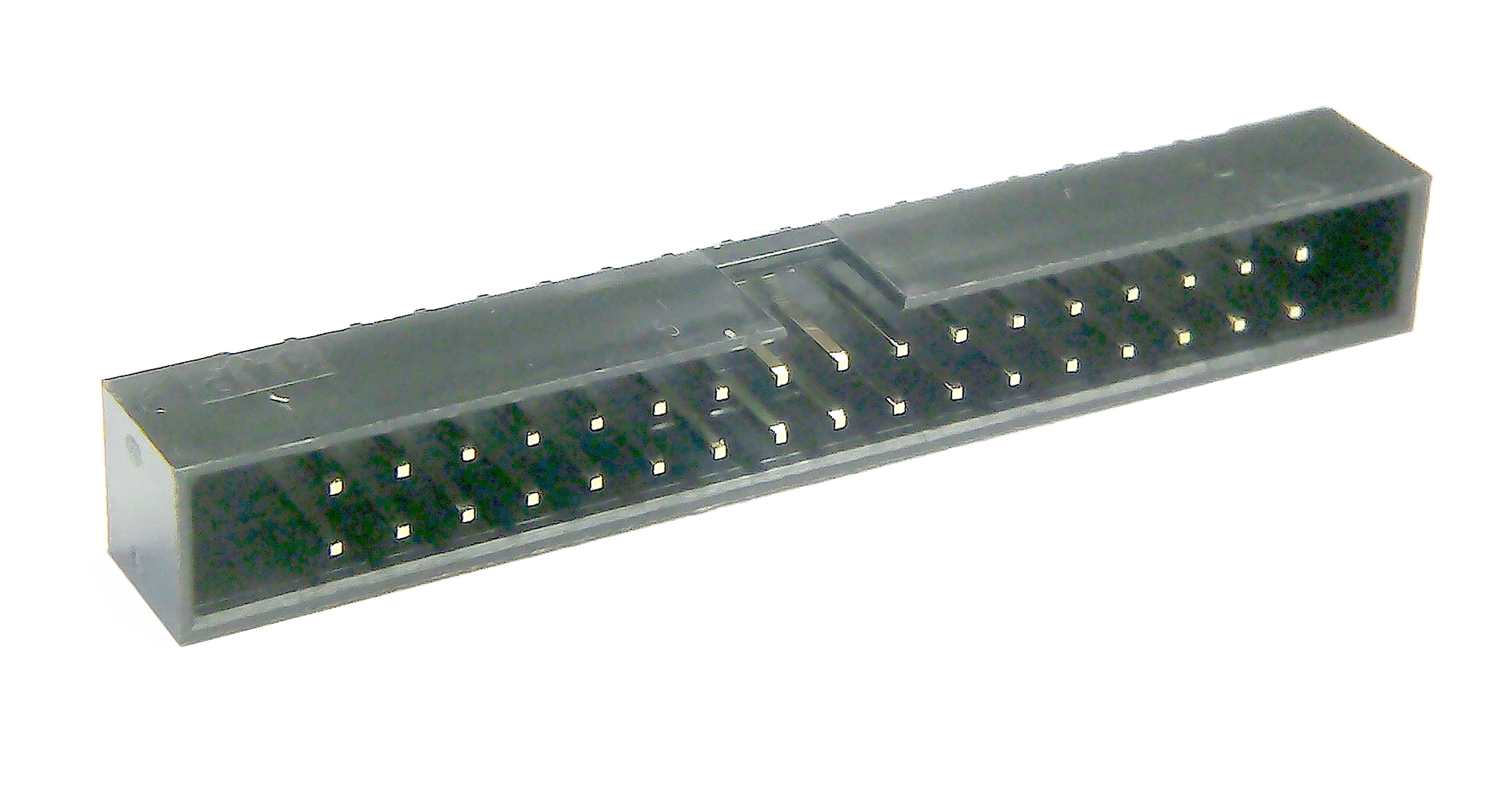 Multicomp Pro Mp008656 Connector, Header, 34Pos, 2Row, 2mm