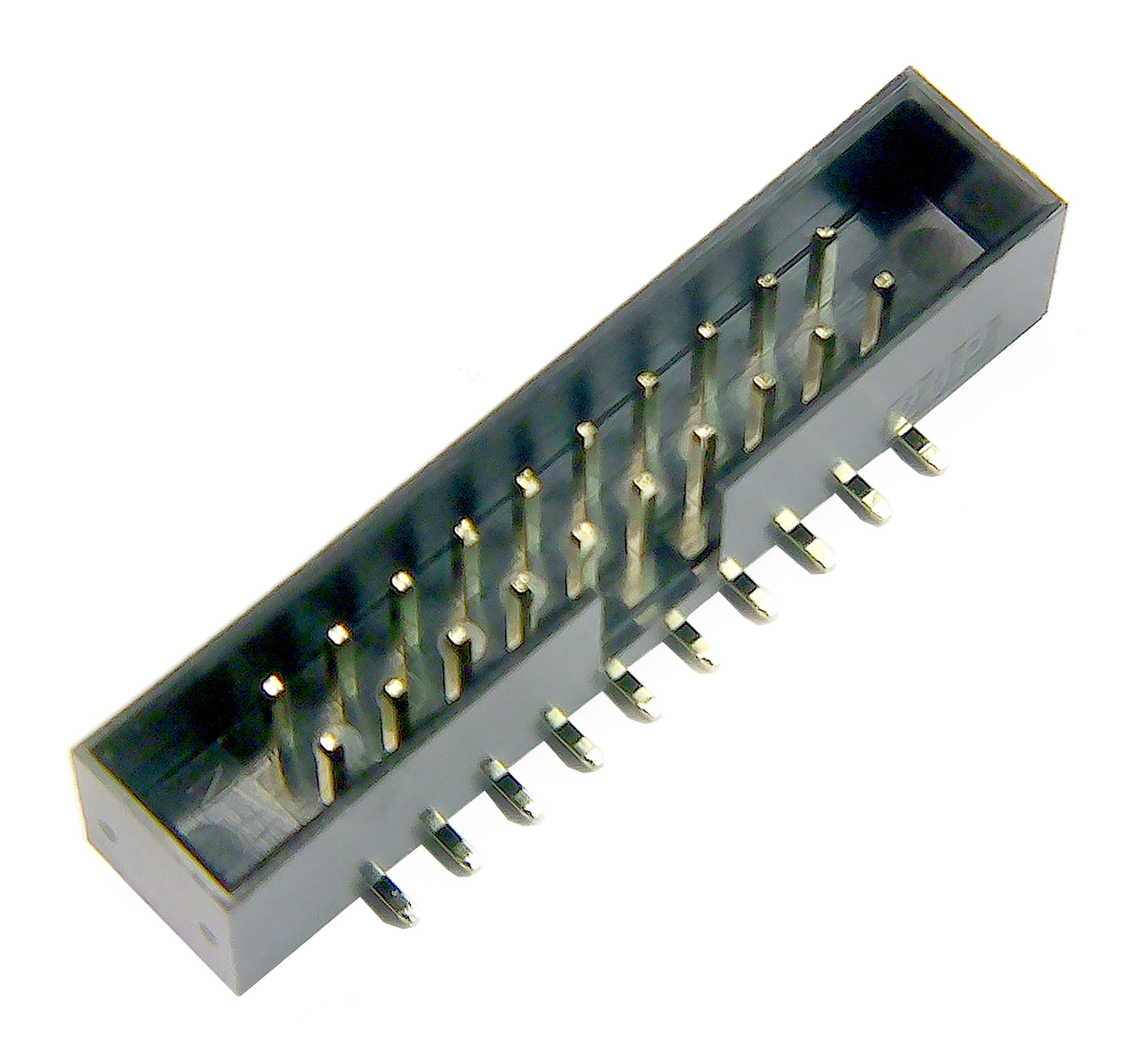 Multicomp Pro Mp008661 Connector, Header, 20Pos, 2Row, 2mm