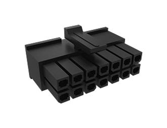 Amphenol Communications Solutions 10127716-04Lf Connector Housing, Rcpt, 4Pos, 3mm