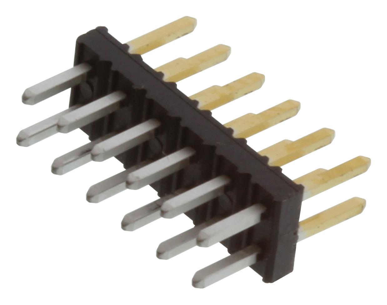 Amphenol Communications Solutions 57102-F08-10Ulf Connector, Header, 20Pos, 2Row, 2mm, Th