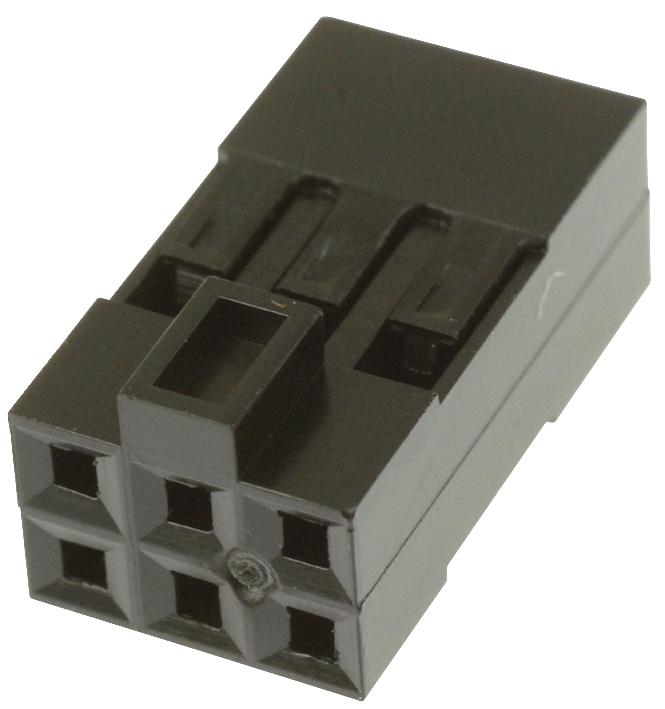 Amphenol Communications Solutions 69176-006Lf Connector Housing, Rcpt, 6Pos, 2.54mm