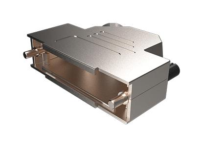 Amphenol Communications Solutions 8655Mhra2501Lf D Sub Backshell, 45Deg, Size Db, Zinc