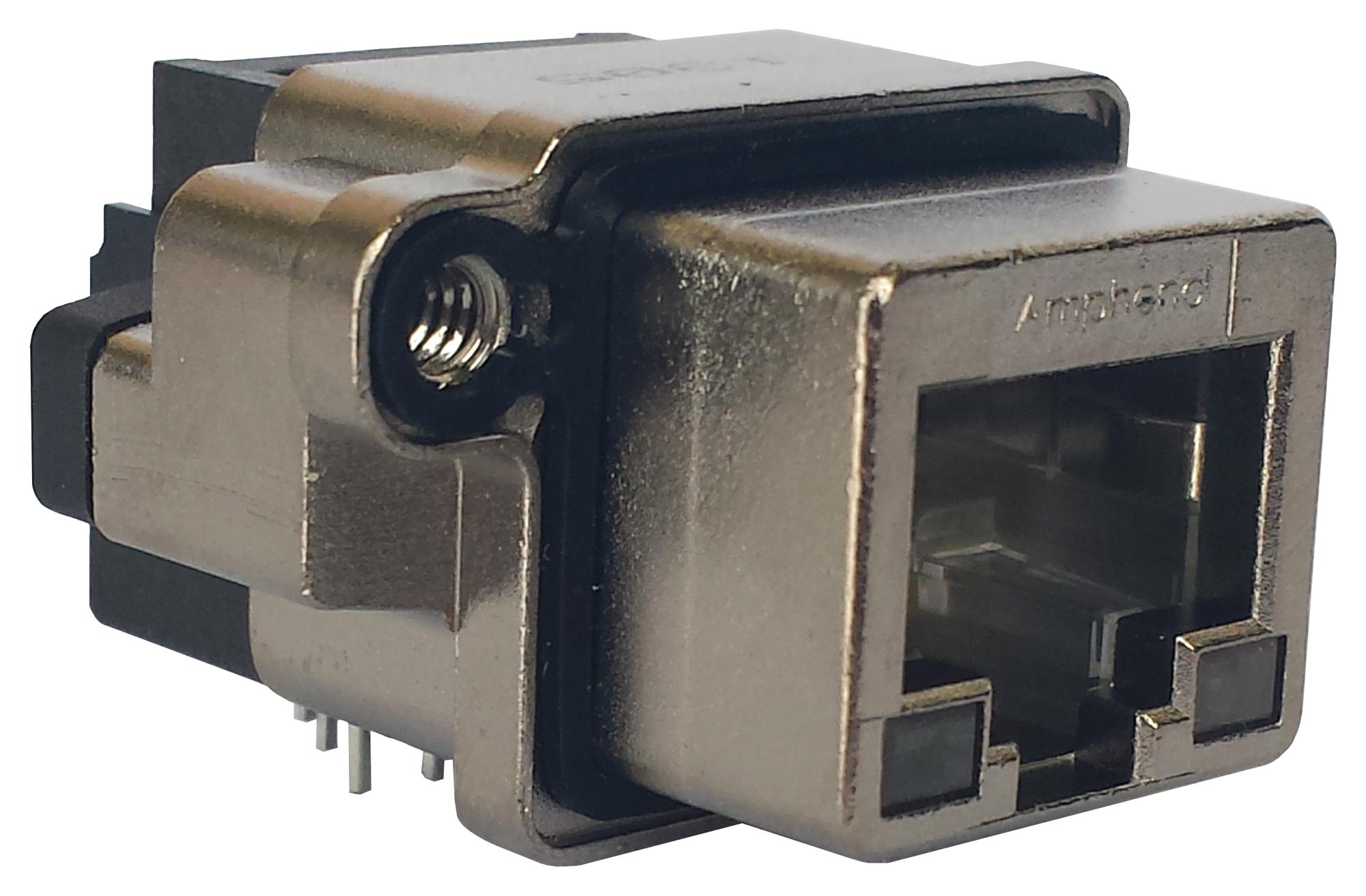 Amphenol Communications Solutions Mrjr5381M1 Rj45 Connector, R/a Jack, 8P8C, 1Port, Panel