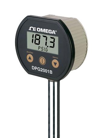 Omega Dpg2004B-03G Pressure Gauges, 3Psi, 1/4mnpt