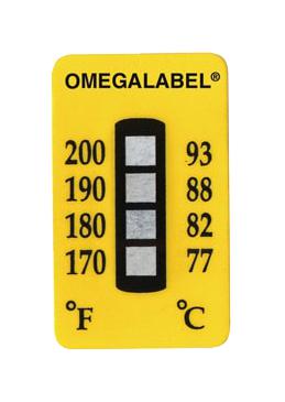 Omega Tl-4-465-10 Label, Non-Reverse Strip, 4Pt, 260Deg C