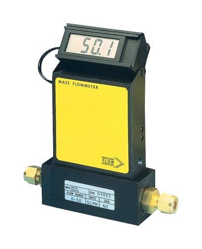 Omega Fma1702A Flow Meter, 10Ccm, 1/4 Comp, 1000Psi