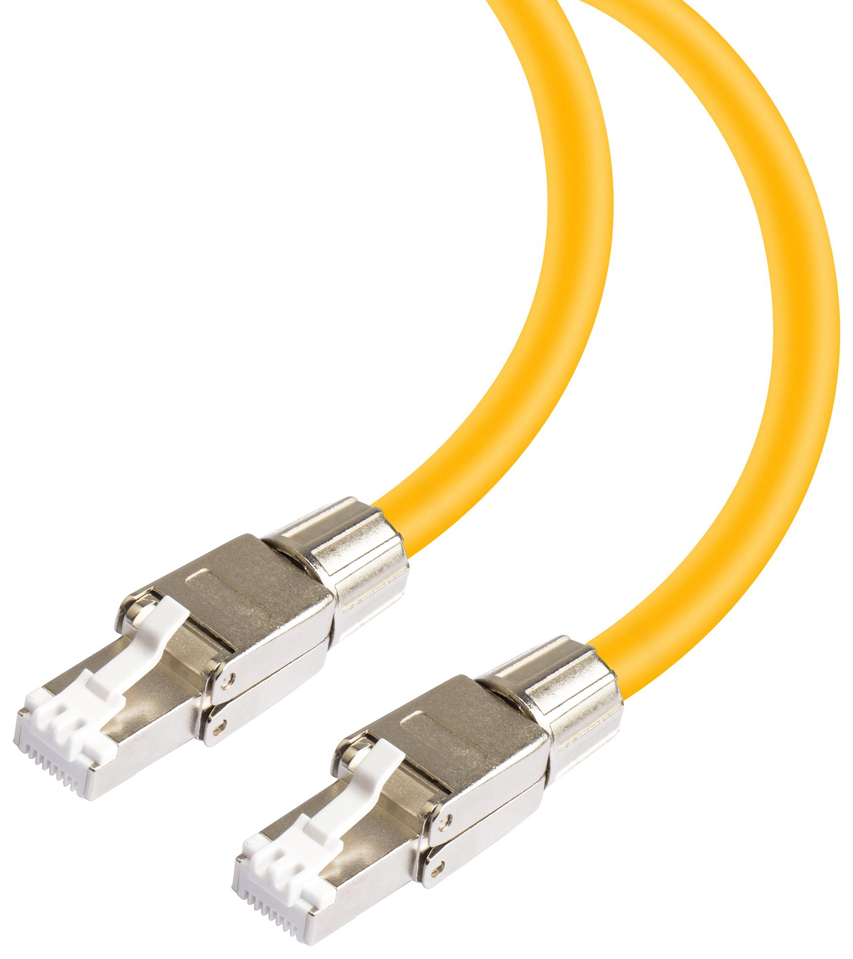 Multicomp Pro Mp008779 Enet Cable, Rj45 Plug-Plug, Cat8, 2M