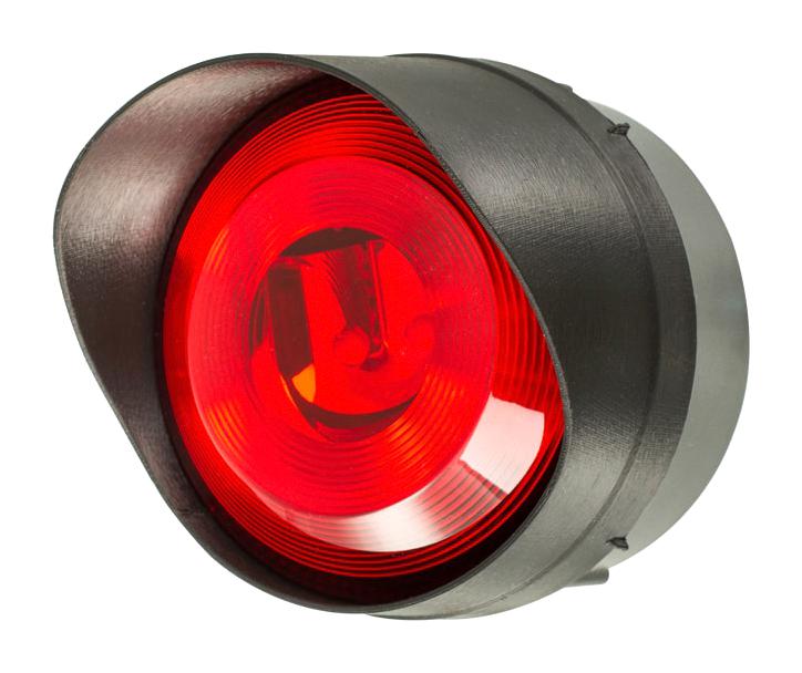 Moflash Signalling Led-Tl-05-02 Traffic Light, Red, Conti/flash, 280V