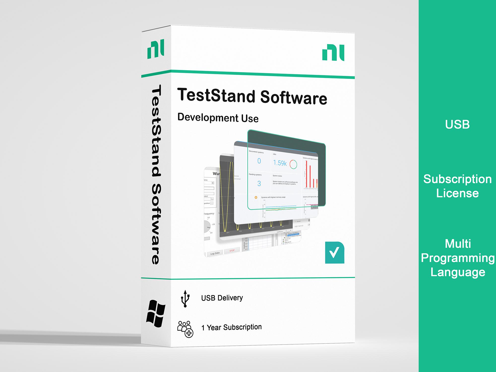 NI/emerson 788372-35Wm Teststand Software